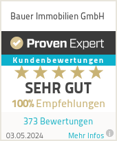 Erfahrungen & Bewertungen zu Bauer Immobilien GmbH