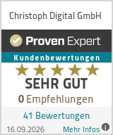 Erfahrungen & Bewertungen zu Christoph Digital GmbH