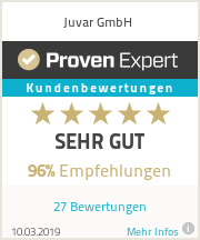 Erfahrungen & Bewertungen zu Juvar GmbH