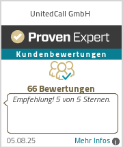 Erfahrungen & Bewertungen zu UnitedCall GmbH