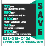 Spring TX Plumbers