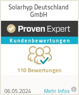 Erfahrungen & Bewertungen zu Solarhyp Deutschland GmbH
