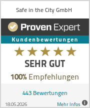 Erfahrungen & Bewertungen zu Safe in the City GmbH