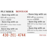 Plumber Bonham