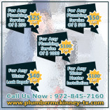 Plumber Mckinney TX