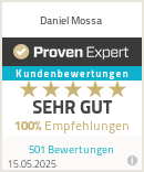 Erfahrungen & Bewertungen zu Daniel Mossa