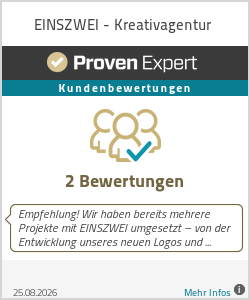 Erfahrungen & Bewertungen zu EINSZWEI - Kreativagentur