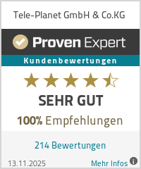 Erfahrungen & Bewertungen zu Tele-Planet GmbH & Co.KG