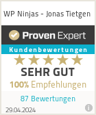 Erfahrungen & Bewertungen zu WP Ninjas - Jonas Tietgen