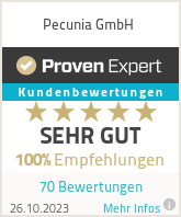 Erfahrungen & Bewertungen zu Pecunia GmbH