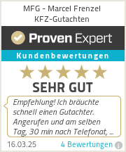 Erfahrungen & Bewertungen zu MFG - Marcel Frenzel KFZ-Gutachten