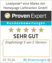 Erfahrungen & Bewertungen zu Homepage Lieferanten GmbH