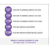 911 Drain Cleaning Houston TX