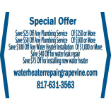 Water Heater Repair Grapevine