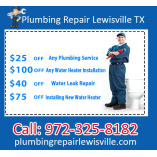 Plumbing Repair Lewisville TX
