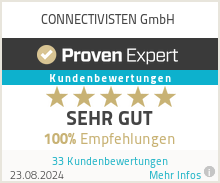 Erfahrungen & Bewertungen zu CONNECTIVISTEN GmbH