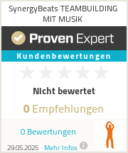 Erfahrungen & Bewertungen zu SynergyBeats TEAMBUILDING MIT MUSIK