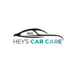 HCC HEY'S CAR CARE logo