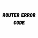 Router Error Code