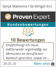 Erfahrungen & Bewertungen zu Sonja Staresina I So klingst du!