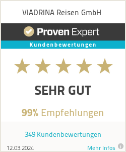 Erfahrungen & Bewertungen zu VIADRINA Reisen GmbH