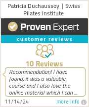 Ratings & reviews for Patricia Duchaussoy | Swiss Pilates Institute