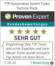 Erfahrungen & Bewertungen zu TTP Automotive GmbH Turbo Technik Pietz