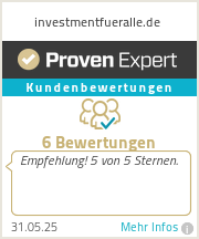 Erfahrungen & Bewertungen zu investmentfueralle.de