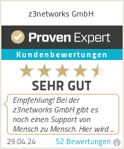 Erfahrungen & Bewertungen zu z3networks GmbH