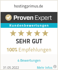 Erfahrungen & Bewertungen zu hostingprimus.de