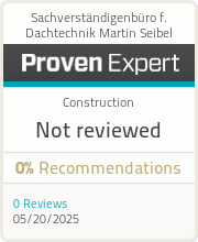 ProvenExpert-Profil von Sachverständigenbüro f. Dachtechnik Martin Seibel anzeigen