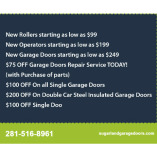 Sugar Land Garage Doors