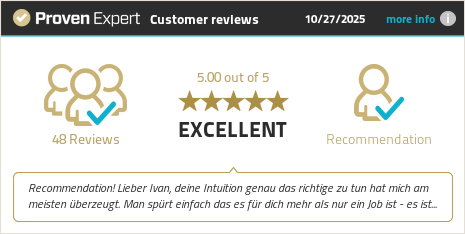 Kundenbewertungen & Erfahrungen zu Ivan Menschenleser. Mehr Infos anzeigen.