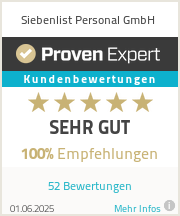 Erfahrungen & Bewertungen zu Siebenlist Personal GmbH