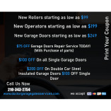 Doctor Garage & Gates Services Pleasanton TX