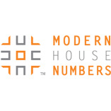 Modern House Number