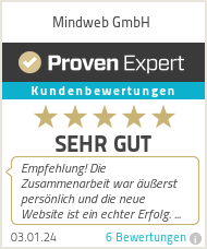 Erfahrungen & Bewertungen zu Mindweb GmbH