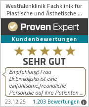 Erfahrungen & Bewertungen zu Westfalenklinik Fachklinik für Plastische und Ästhetische Chirurgie