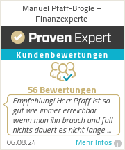 Erfahrungen & Bewertungen zu Manuel Pfaff - Finanzexperte