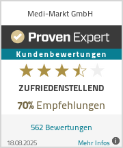 Erfahrungen & Bewertungen zu Medi-Markt GmbH