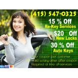 Car Key Locksmith San Francisco CA