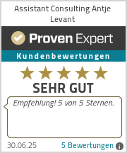 Erfahrungen & Bewertungen zu Assistant Consulting Antje Levant