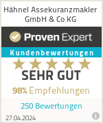 Erfahrungen & Bewertungen zu Hähnel Assekuranzmakler GmbH & Co KG