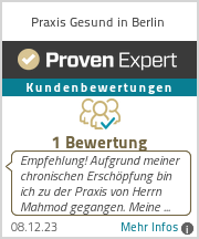 Erfahrungen & Bewertungen zu Praxis Gesund in Berlin
