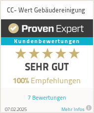 Erfahrungen & Bewertungen zu CC- Wert Gebäudereinigung