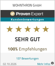 Erfahrungen & Bewertungen zu WOHNTHRON GmbH
