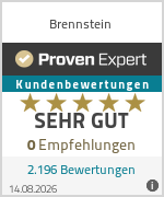 Erfahrungen & Bewertungen zu Brennstein