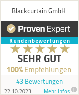 Erfahrungen & Bewertungen zu Blackcurtain GmbH
