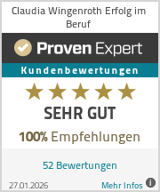 Erfahrungen & Bewertungen zu Claudia Wingenroth Erfolg im Beruf