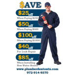 Plumber Denton TX